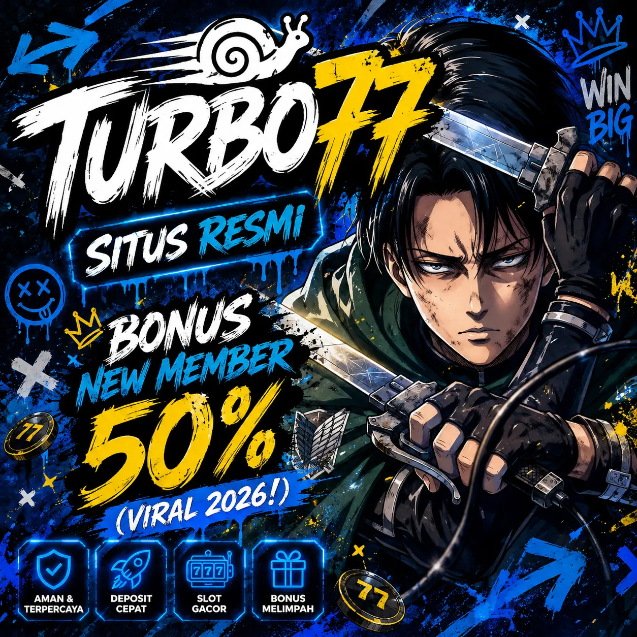 TURBO77 | Link Situs Game Online Akses Cepat Yang Selalu Ngasih Kemenangan Beruntun di TURBO 77